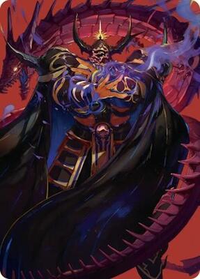 Magic: The Gathering - Art Series: FINAL FANTASY - Golbez, Crystal Collector Art Card - 45 - Normal
