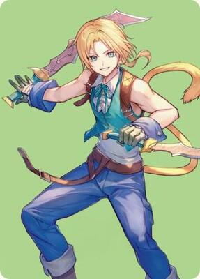 Magic: The Gathering - Art Series: FINAL FANTASY - Zidane, Tantalus Thief Art Card - 49 - Normal