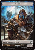 Magic: The Gathering - FINAL FANTASY - Hero (0004) // Wizard (0015) Double-Sided Token - 4 // 15 - Normal