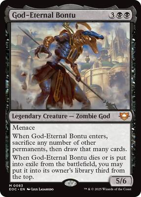 Magic: The Gathering - Commander: Edge of Eternities - God-Eternal Bontu - Mythic – 83 - Normal