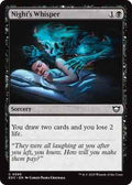 Magic: The Gathering - Commander: Edge of Eternities - Night's Whisper - Common – 85 - Normal