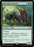 Magic: The Gathering - Commander: Edge of Eternities - Rampaging Baloths - Rare – 104 - Normal
