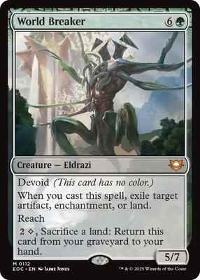 Magic: The Gathering - Commander: Edge of Eternities - World Breaker - Mythic – 112 - Normal