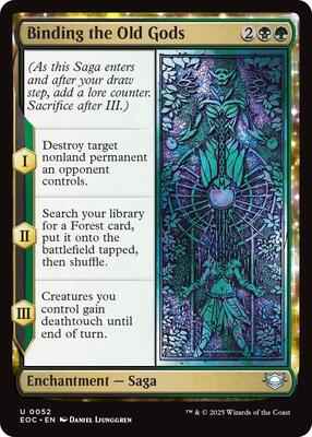Magic: The Gathering - Commander: Edge of Eternities - Binding the Old Gods - Uncommon – 52 - Normal