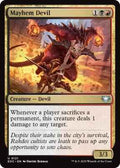 Magic: The Gathering - Commander: Edge of Eternities - Mayhem Devil - Uncommon – 121 - Normal