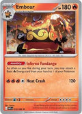 Pokemon SV: White Flare Emboar - Anime Card Craze