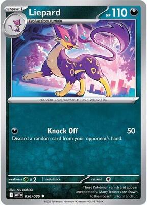 Pokemon SV: White Flare Liepard - Anime Card Craze