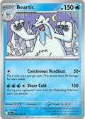 Pokemon SV: Black Bolt Beartic - Anime Card Craze