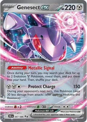 Pokemon SV: Black Bolt Genesect ex - Anime Card Craze