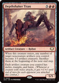 Magic: The Gathering - Commander: Edge of Eternities - Depthshaker Titan - Rare – 9 - Normal