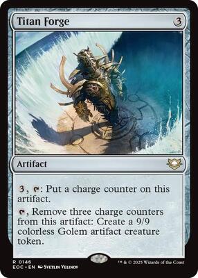 Magic: The Gathering - Commander: Edge of Eternities - Titan Forge - Rare – 146 - Normal