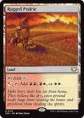 Magic: The Gathering - Commander: Edge of Eternities - Rugged Prairie - Rare – 174 - Normal