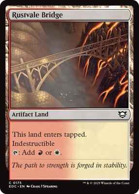 Magic: The Gathering - Commander: Edge of Eternities - Rustvale Bridge - Common – 175 - Normal