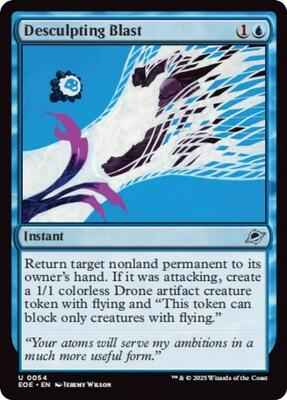 Magic: The Gathering - Edge of Eternities - Desculpting Blast - Uncommon – 54 - Normal