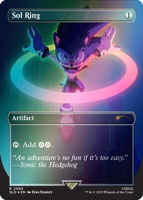 Magic: The Gathering - Secret Lair Drop Series - Sol Ring (2093) (Rainbow Foil) - Foil - Anime Card Craze