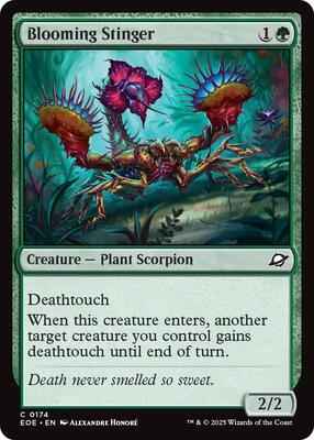 Magic: The Gathering - Edge of Eternities - Blooming Stinger - Common – 174 - Normal