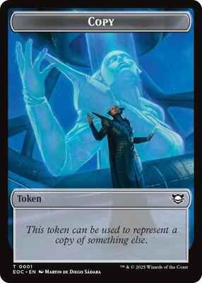 Magic: The Gathering - Commander: Edge of Eternities - Copy // Pest Double-Sided Token - Token – 1 // 9 - Normal