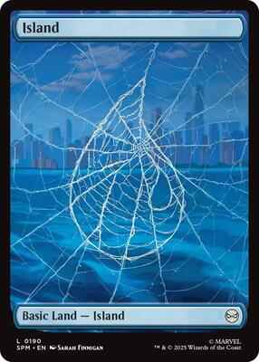 Magic: The Gathering - Marvel's Spider-Man - Island (0190) - Land - Normal