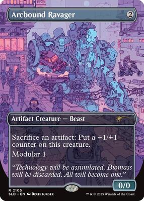 Magic: The Gathering - Secret Lair Drop Series - Arcbound Ravager (2105) - Normal - Anime Card Craze