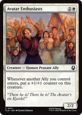 Magic: The Gathering - Avatar: The Last Airbender - Avatar Enthusiasts - Normal - Anime Card Craze