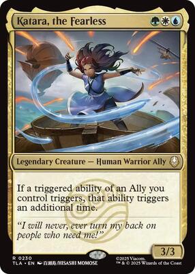Magic: The Gathering - Avatar: The Last Airbender - Katara, the Fearless - Foil - Anime Card Craze