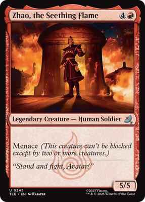 Magic: The Gathering - Avatar: The Last Airbender: Eternal-Legal - Zhao, the Seething Flame (0245) - Foil