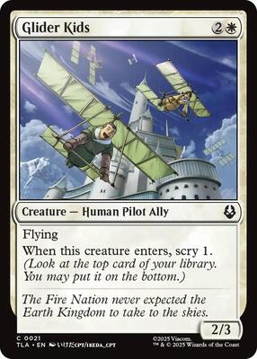 Magic: The Gathering - Avatar: The Last Airbender - Glider Kids - Normal - Anime Card Craze