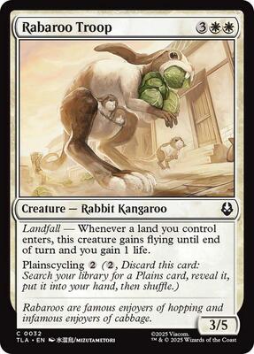 Magic: The Gathering - Avatar: The Last Airbender - Rabaroo Troop - Normal - Anime Card Craze