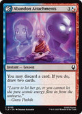 Magic: The Gathering - Avatar: The Last Airbender - Abandon Attachments - Normal - Anime Card Craze