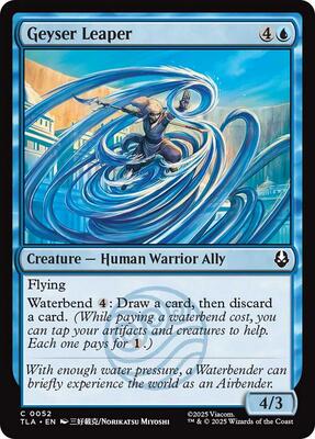 Magic: The Gathering - Avatar: The Last Airbender - Geyser Leaper - Normal - Anime Card Craze