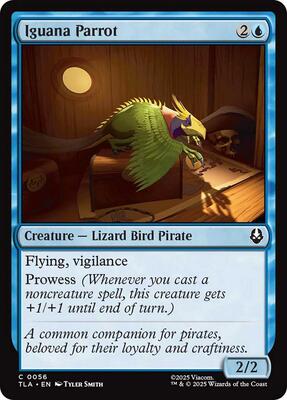 Magic: The Gathering - Avatar: The Last Airbender - Iguana Parrot - Normal - Anime Card Craze