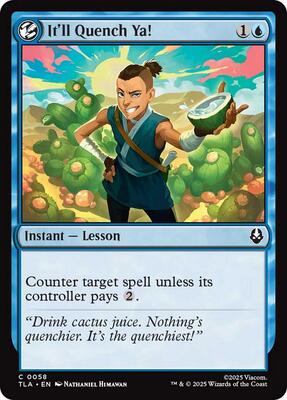 Magic: The Gathering - Avatar: The Last Airbender - It'll Quench Ya! - Normal - Anime Card Craze
