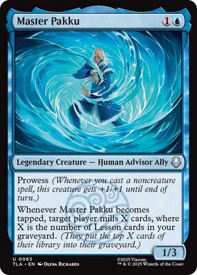 Magic: The Gathering - Avatar: The Last Airbender - Master Pakku - Normal - Anime Card Craze