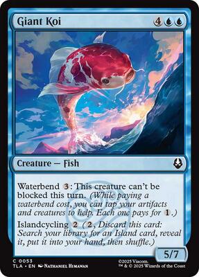 Magic: The Gathering - Avatar: The Last Airbender - Giant Koi - Normal - Anime Card Craze