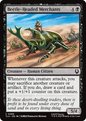 Magic: The Gathering - Avatar: The Last Airbender - Beetle-Headed Merchants - Foil - Anime Card Craze