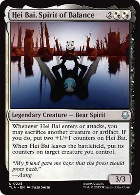 Magic: The Gathering - Avatar: The Last Airbender - Hei Bai, Spirit of Balance - Normal - Anime Card Craze