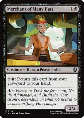 Magic: The Gathering - Avatar: The Last Airbender - Merchant of Many Hats - Normal - Anime Card Craze