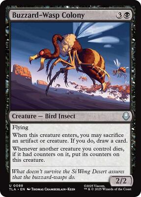 Magic: The Gathering - Avatar: The Last Airbender - Buzzard-Wasp Colony - Normal - Anime Card Craze