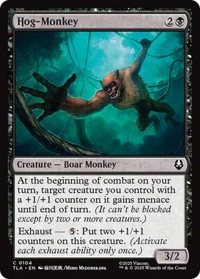 Magic: The Gathering - Avatar: The Last Airbender - Hog-Monkey - Normal - Anime Card Craze