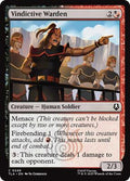 Magic: The Gathering - Avatar: The Last Airbender - Vindictive Warden - Normal - Anime Card Craze