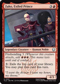 Magic: The Gathering - Avatar: The Last Airbender - Zuko, Exiled Prince - Normal - Anime Card Craze
