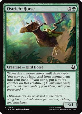 Magic: The Gathering - Avatar: The Last Airbender - Ostrich-Horse - Normal - Anime Card Craze