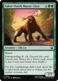 Magic: The Gathering - Avatar: The Last Airbender - Saber-Tooth Moose-Lion - Normal - Anime Card Craze