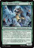 Magic: The Gathering - Avatar: The Last Airbender - Haru, Hidden Talent - Normal - Anime Card Craze