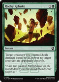 Magic: The Gathering - Avatar: The Last Airbender - Rocky Rebuke - Normal - Anime Card Craze