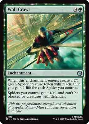 Magic: The Gathering - Marvel's Spider-Man - Wall Crawl - Uncommon - Foil