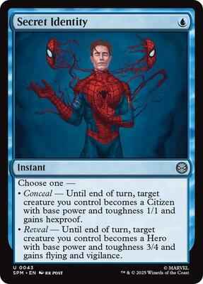 Magic: The Gathering - Marvel's Spider-Man - Secret Identity - Uncommon - Normal