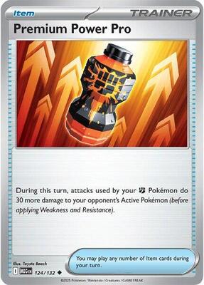 Pokemon - ME01: Mega Evolution - Premium Power Pro - 124/132 - Anime Card Craze