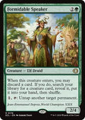 Magic: The Gathering - Lorwyn Eclipsed - Formidable Speaker - Normal - Anime Card Craze