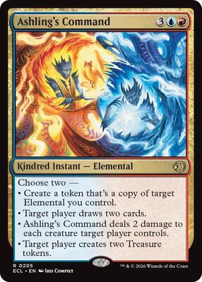 Magic: The Gathering - Lorwyn Eclipsed - Ashling's Command - Normal - Anime Card Craze
